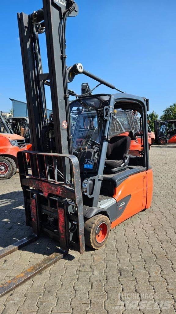 Linde E 18 L-02 Електрически вилични кари-повдигачи