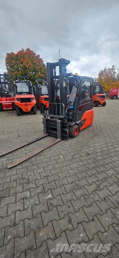 Linde E 20 L-02 Електрически вилични кари-повдигачи