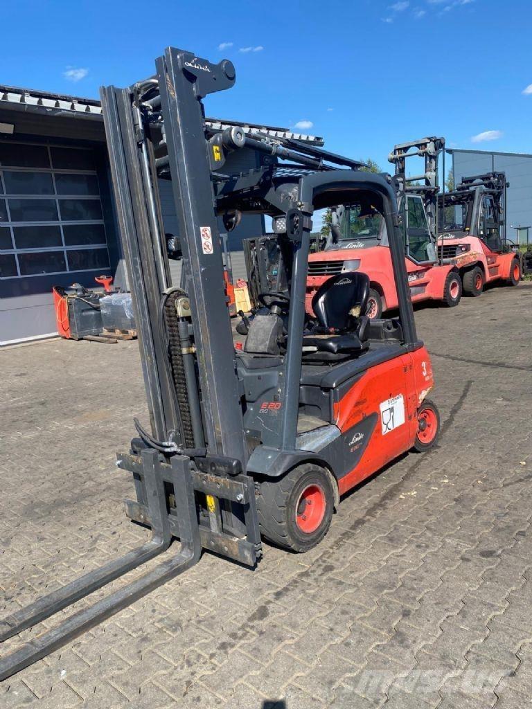 Linde E 20 PL-02 Електрически вилични кари-повдигачи