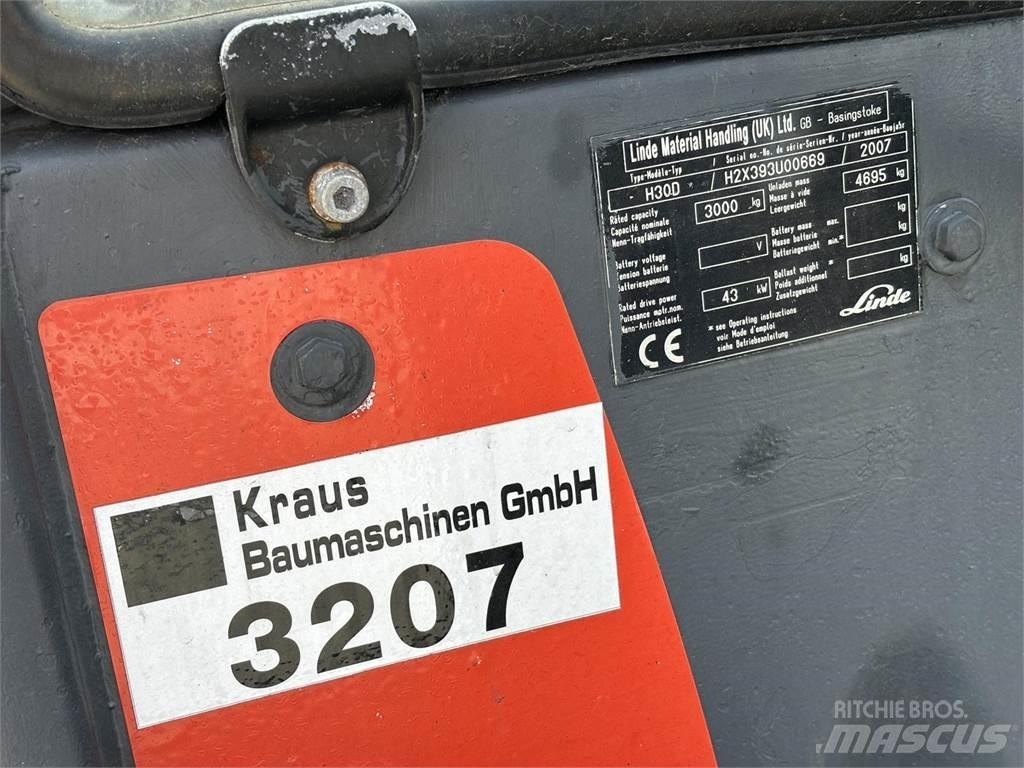 Linde H30D Вилични кари-повдигачи - други