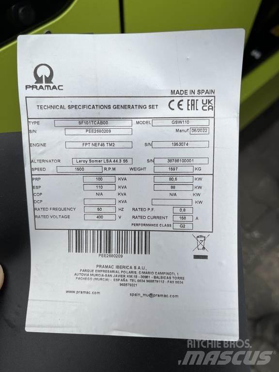 Pramac GSW110 Други генератори
