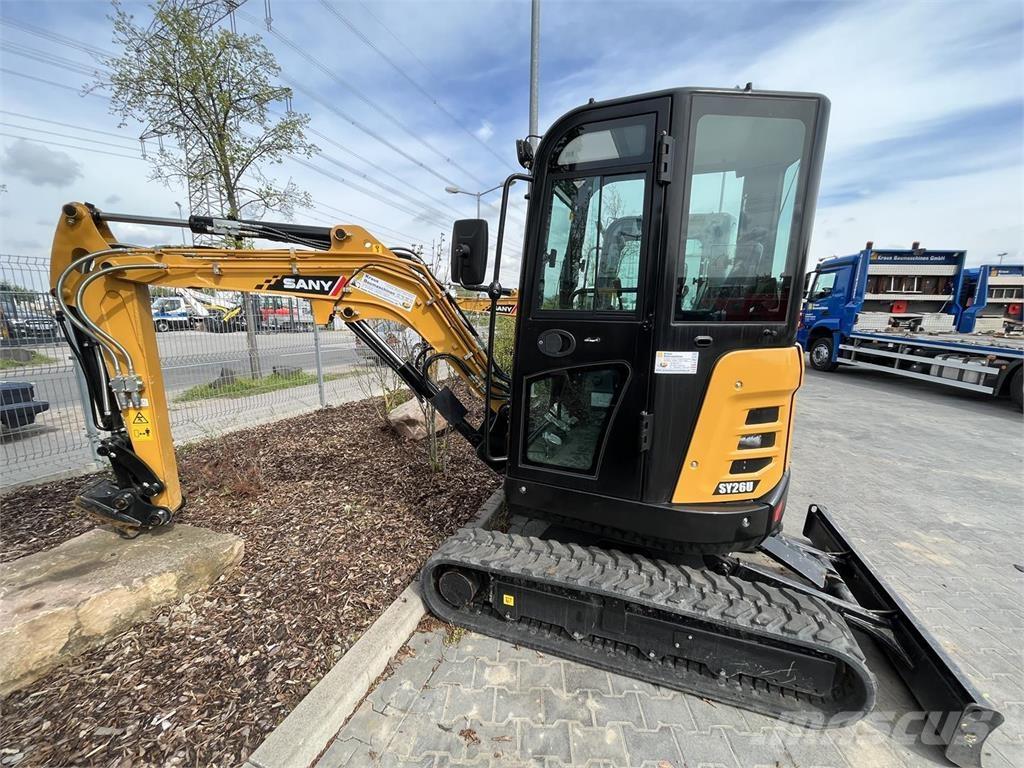 Sany SY 26 U Мини екскаватори < 7 т