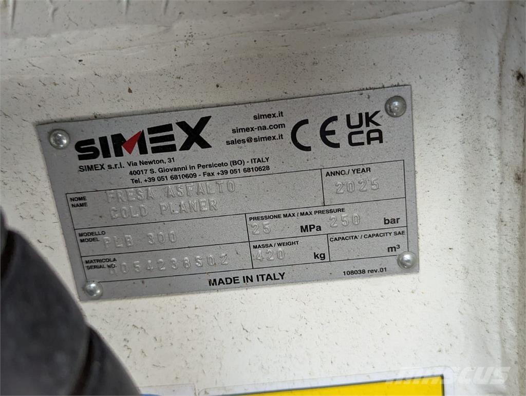 Simex PLB300 Други компоненти