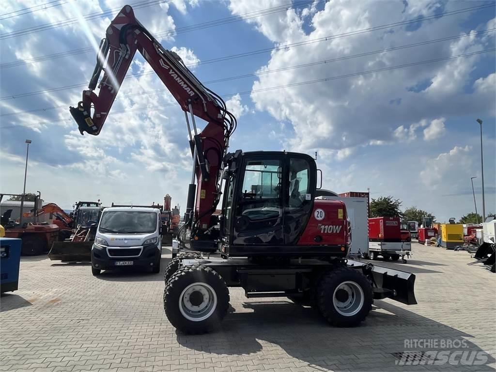 Yanmar B110W Колесни екскаватори
