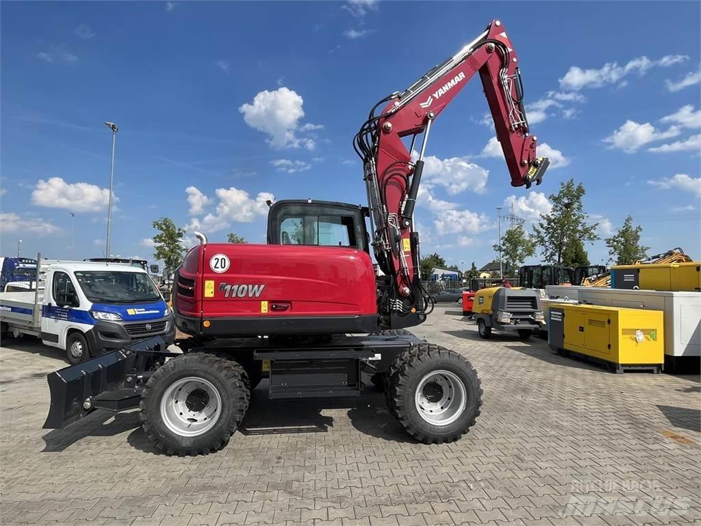 Yanmar B110W Колесни екскаватори