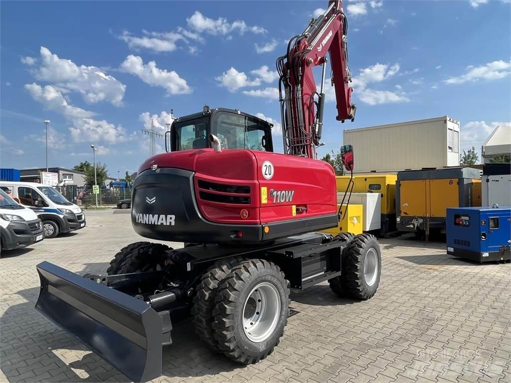 Yanmar B110W Колесни екскаватори