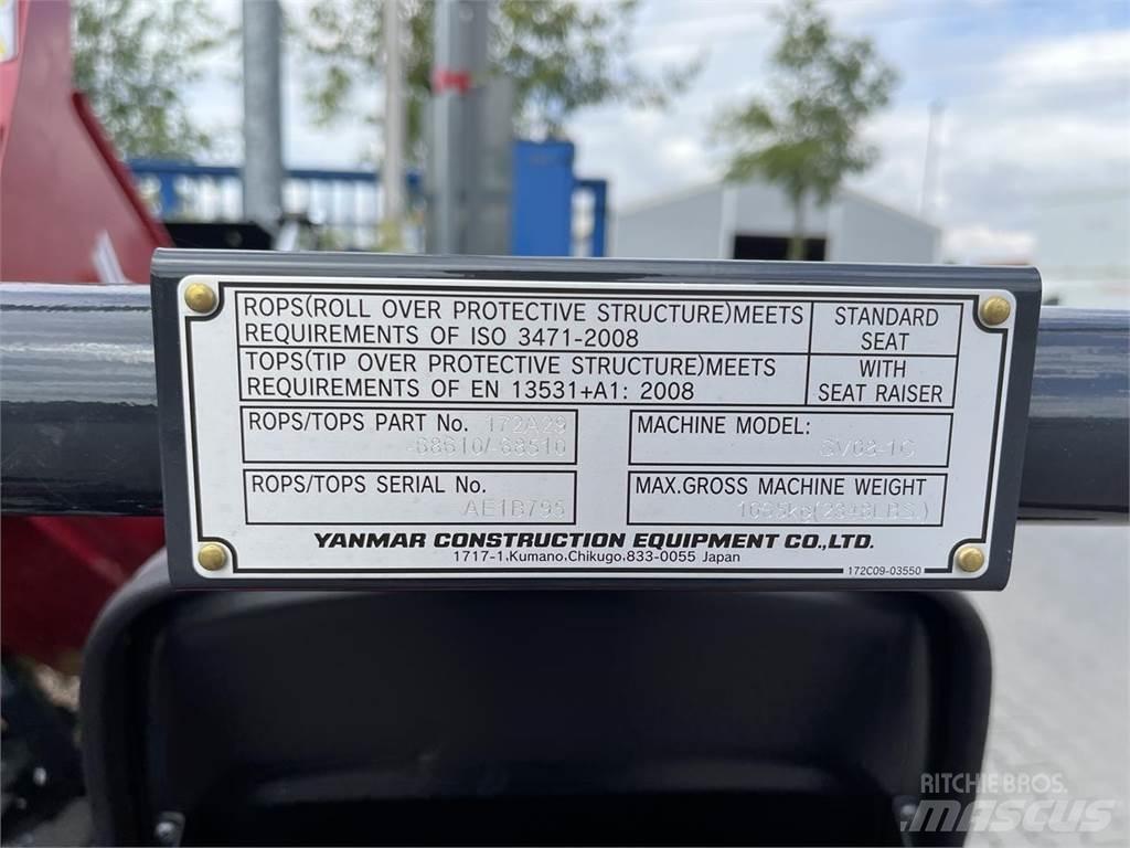 Yanmar SV08 Мини екскаватори < 7 т