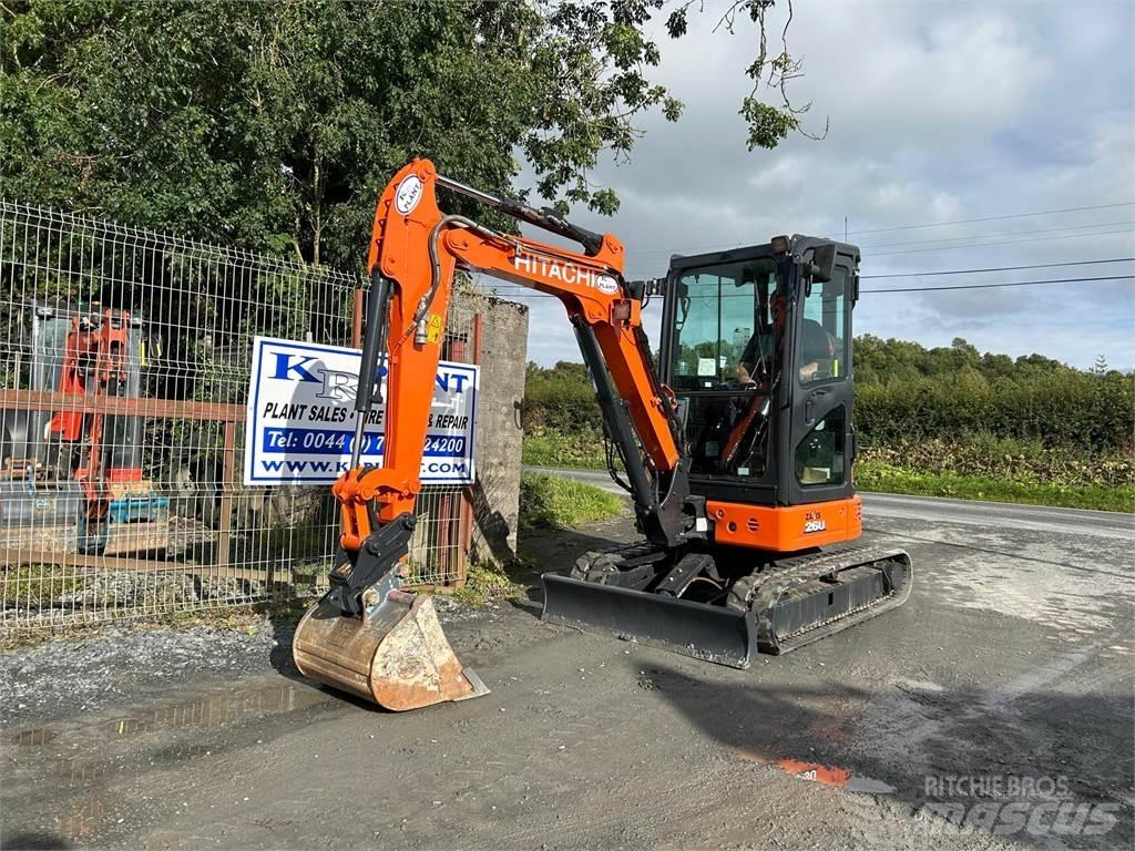 Hitachi 2019 ZX26U-6 Верижен екскаватор