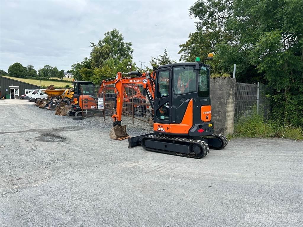Hitachi Zx33U-5 Верижен екскаватор
