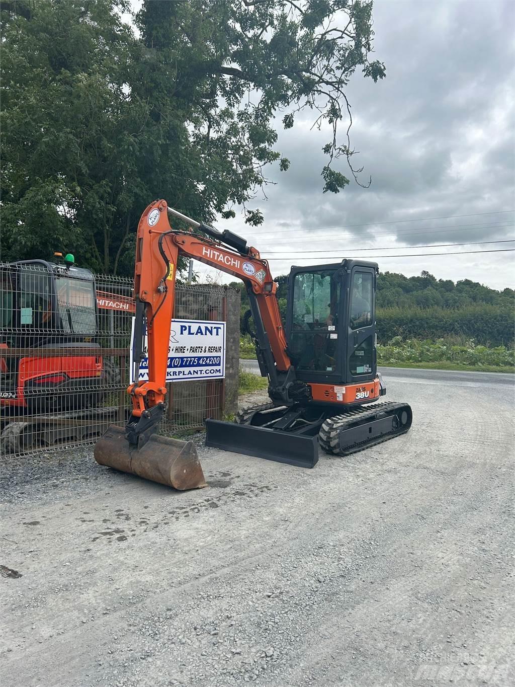 Hitachi ZX38U-6 Верижен екскаватор