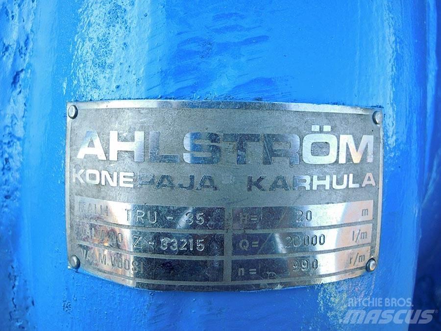 Ahlstrom TRU-35 Водни помпи
