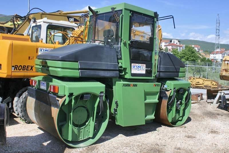 Ammann AV95 Двойни барабанни ролки
