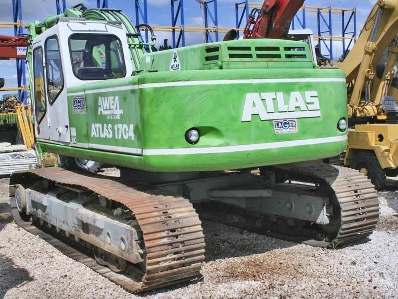 Atlas 1704 Верижен екскаватор