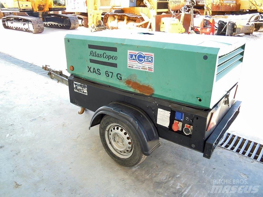 Atlas Copco XAS 67G Компресори