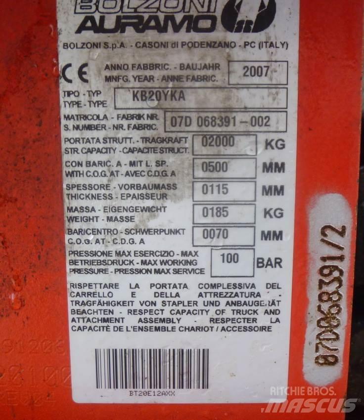 Bolzoni KB20YKA Обработка на материали - други