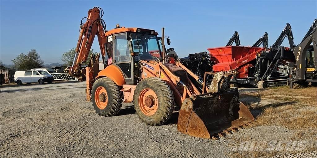 Fiat-Hitachi FB200.2 -4PS Товарач със заден ексватор