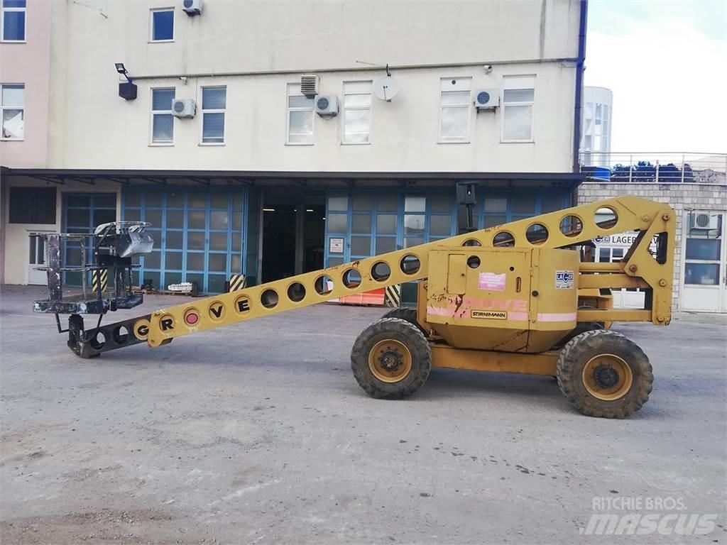 Grove AMZ 66 XT Съчленени стрелови подемници