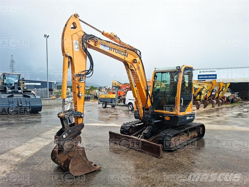 Hyundai 60CR-9A Мини екскаватори < 7 т