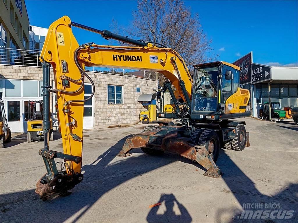 Hyundai HW160 Колесни екскаватори