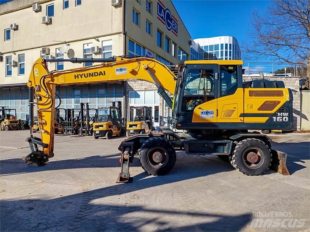 Hyundai HW160 Колесни екскаватори