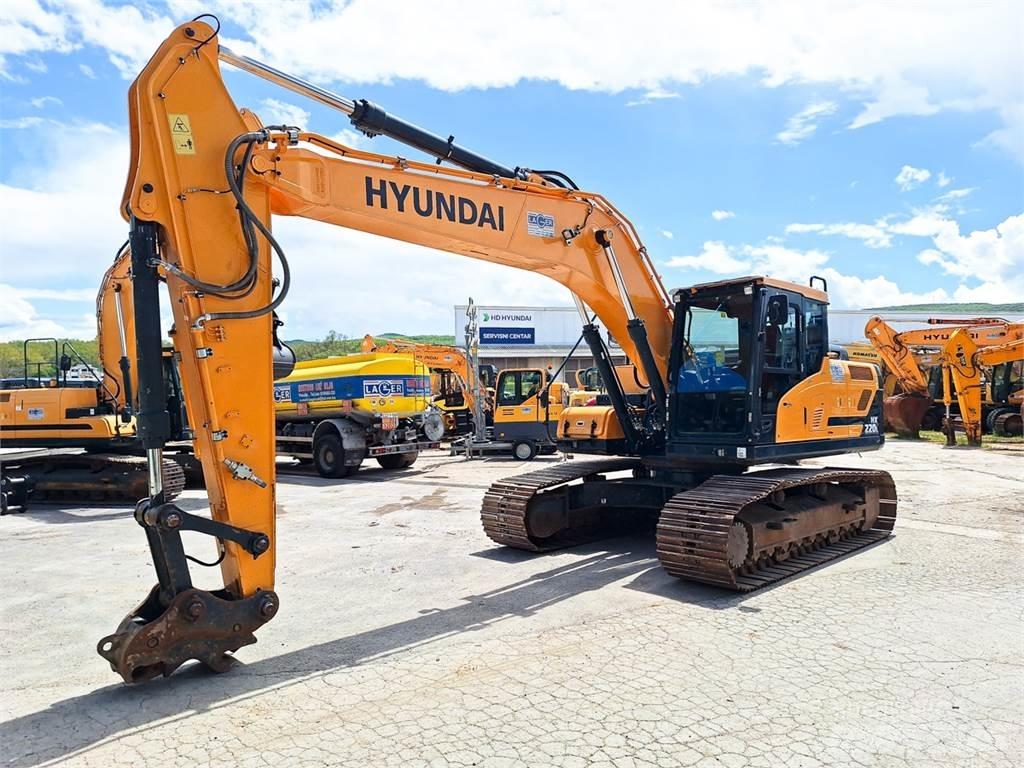 Hyundai HX220L Верижен екскаватор