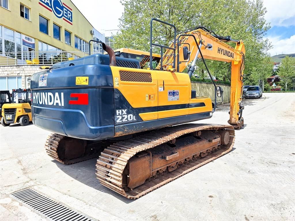 Hyundai HX220L Верижен екскаватор