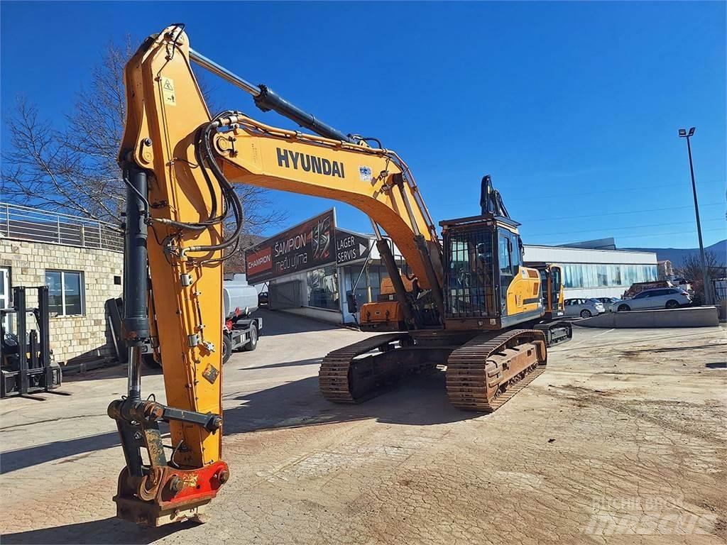 Hyundai HX300NL Верижен екскаватор