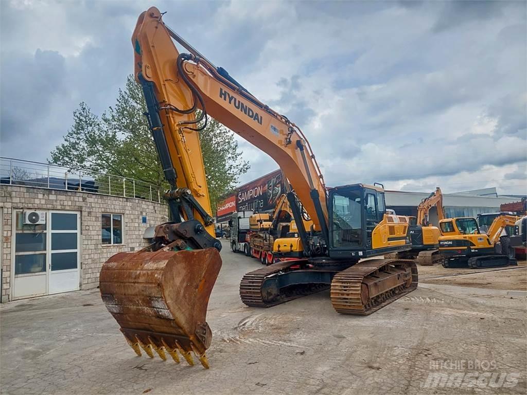 Hyundai HX330L Верижен екскаватор