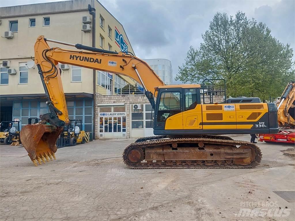Hyundai HX330L Верижен екскаватор