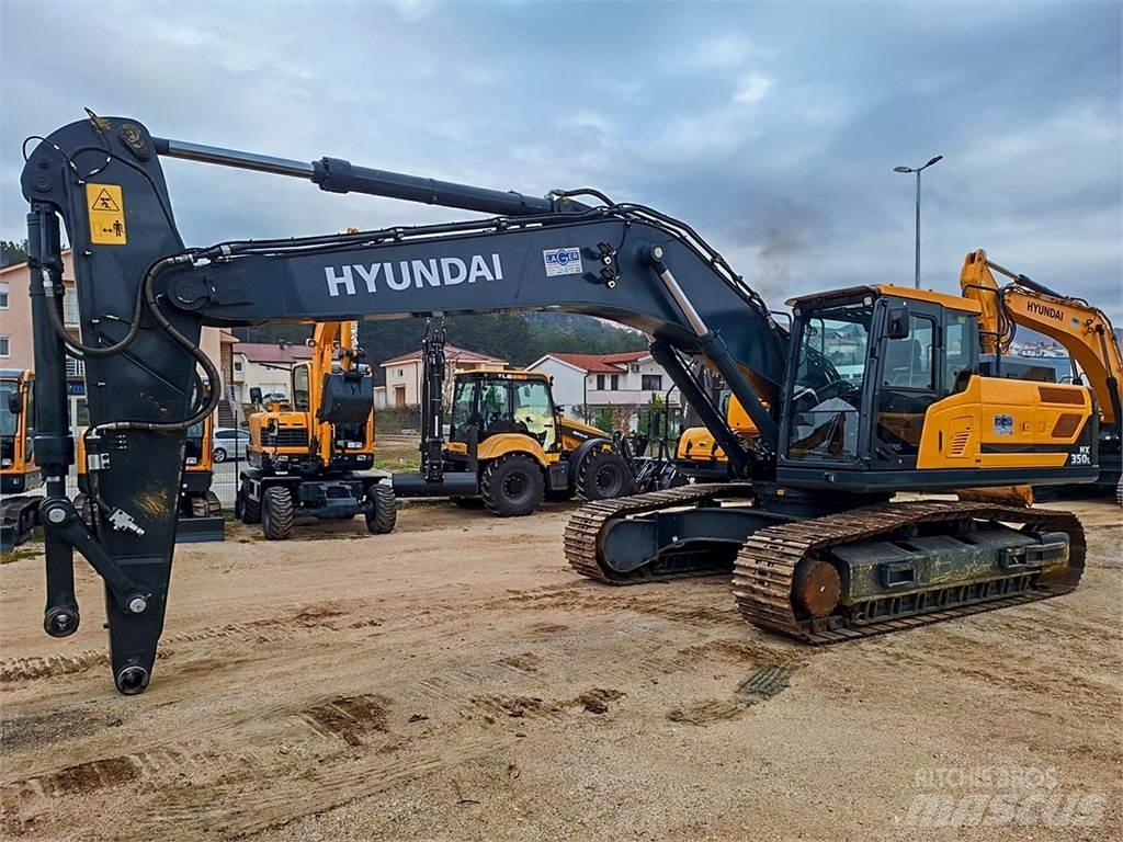 Hyundai HX350L Верижен екскаватор