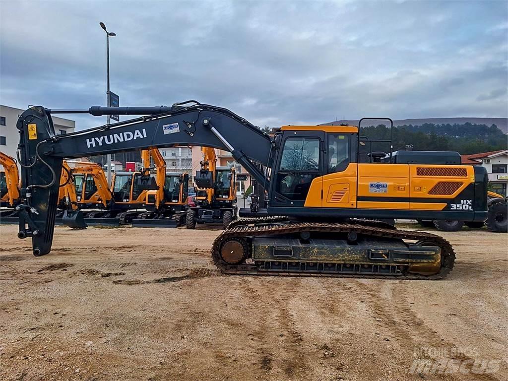 Hyundai HX350L Верижен екскаватор
