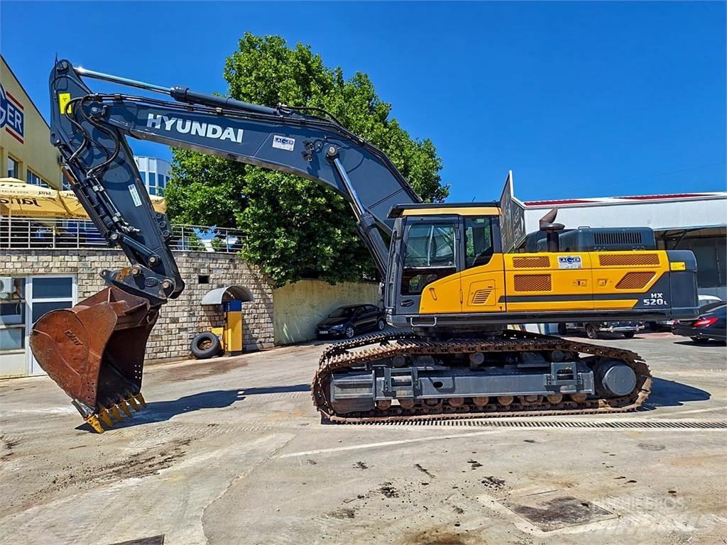 Hyundai HX520L Верижен екскаватор