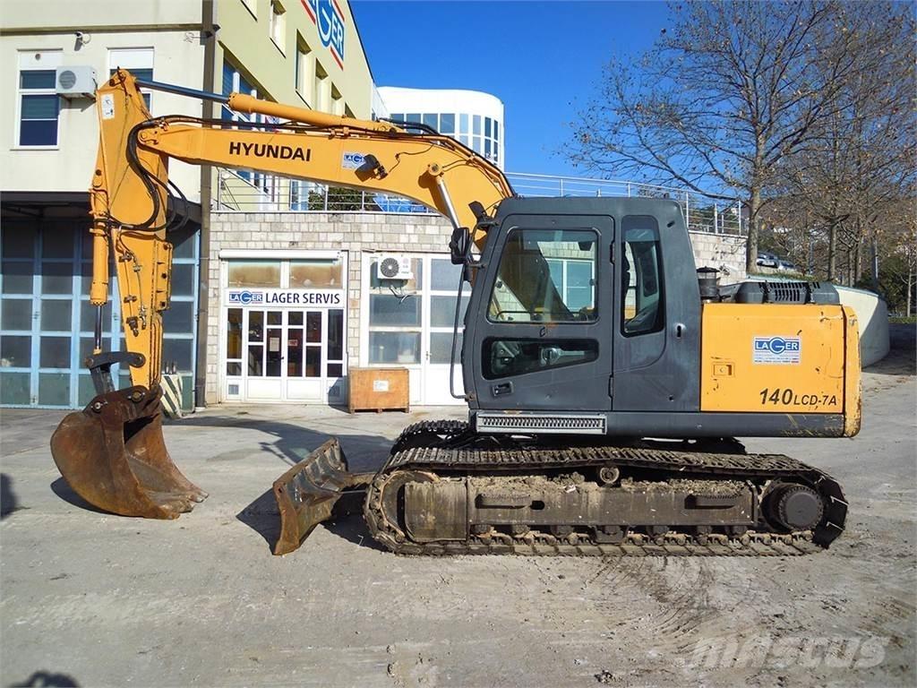 Hyundai R140LCD-7A Верижен екскаватор
