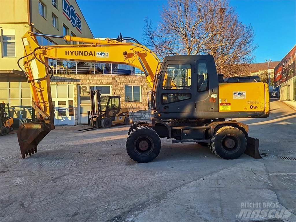 Hyundai R170W-7A Колесни екскаватори