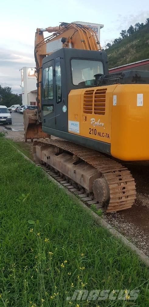 Hyundai R210NLC-7A Верижен екскаватор