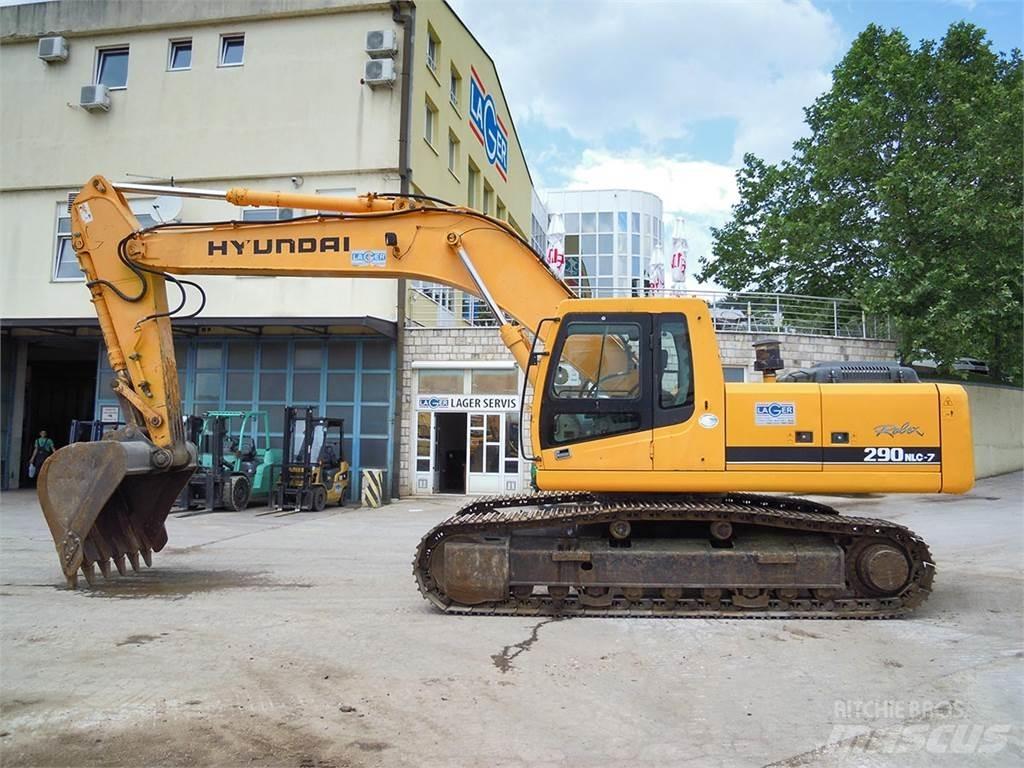 Hyundai R290NLC-7 Верижен екскаватор