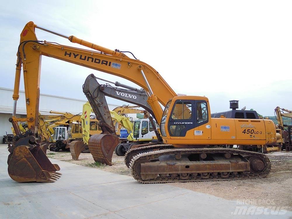 Hyundai R450LC-3 Верижен екскаватор