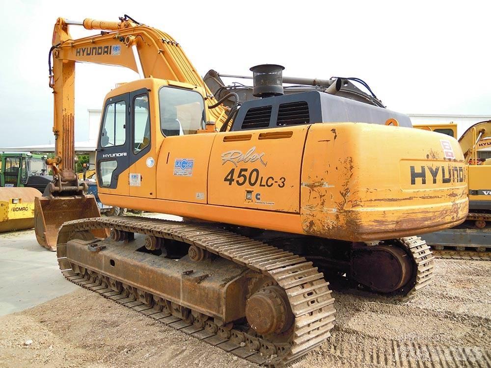 Hyundai R450LC-3 Верижен екскаватор