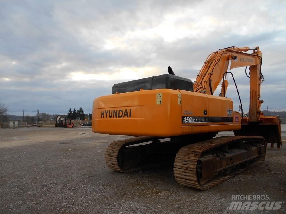 Hyundai R450LC-7 Верижен екскаватор