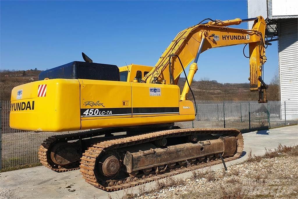 Hyundai R450LC-7A Верижен екскаватор