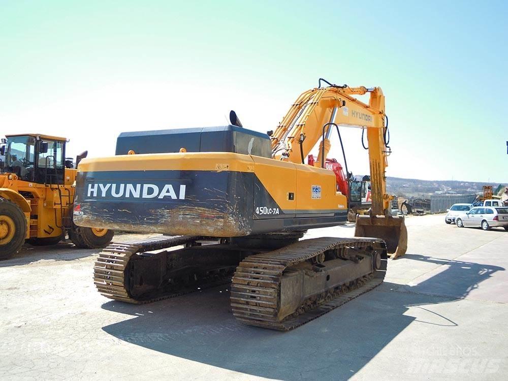Hyundai R450LC-7A Верижен екскаватор