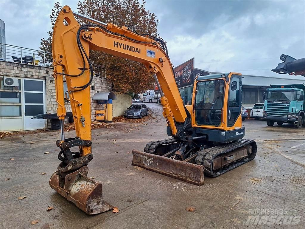 Hyundai R80CR-9A Мини екскаватори < 7 т