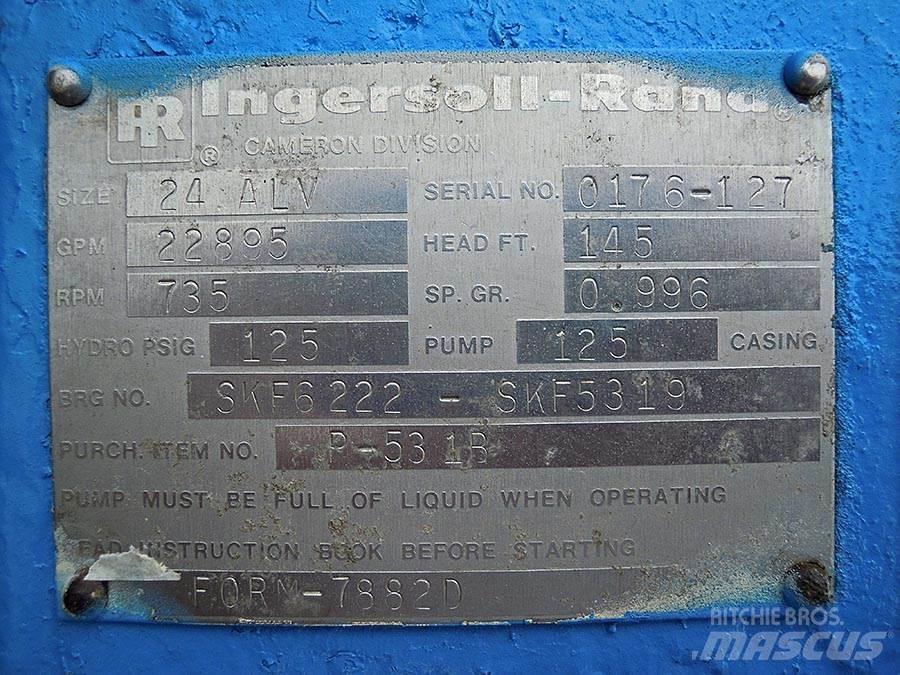Ingersoll Rand 24 ALV Водни помпи
