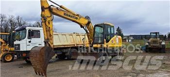 Komatsu PW160-7EO Колесни екскаватори