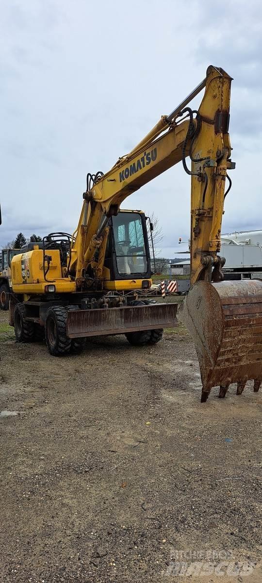 Komatsu PW160-7EO Колесни екскаватори