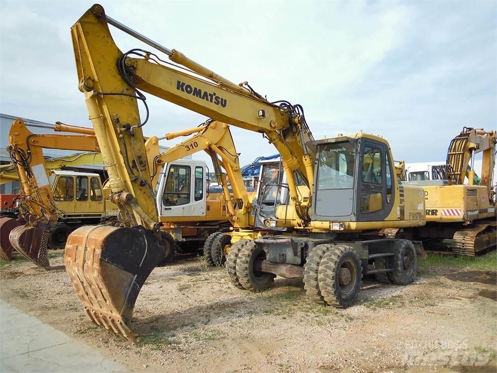 Komatsu PW170ES-6K Колесни екскаватори