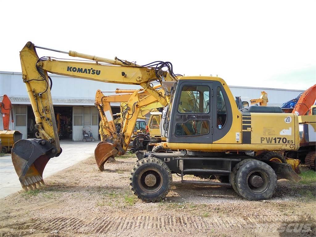 Komatsu PW170ES-6K Колесни екскаватори