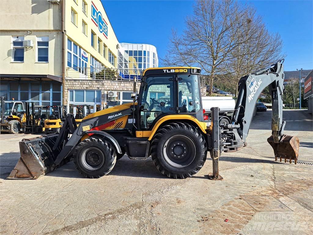 Mecalac TLB890PS Товарач със заден ексватор