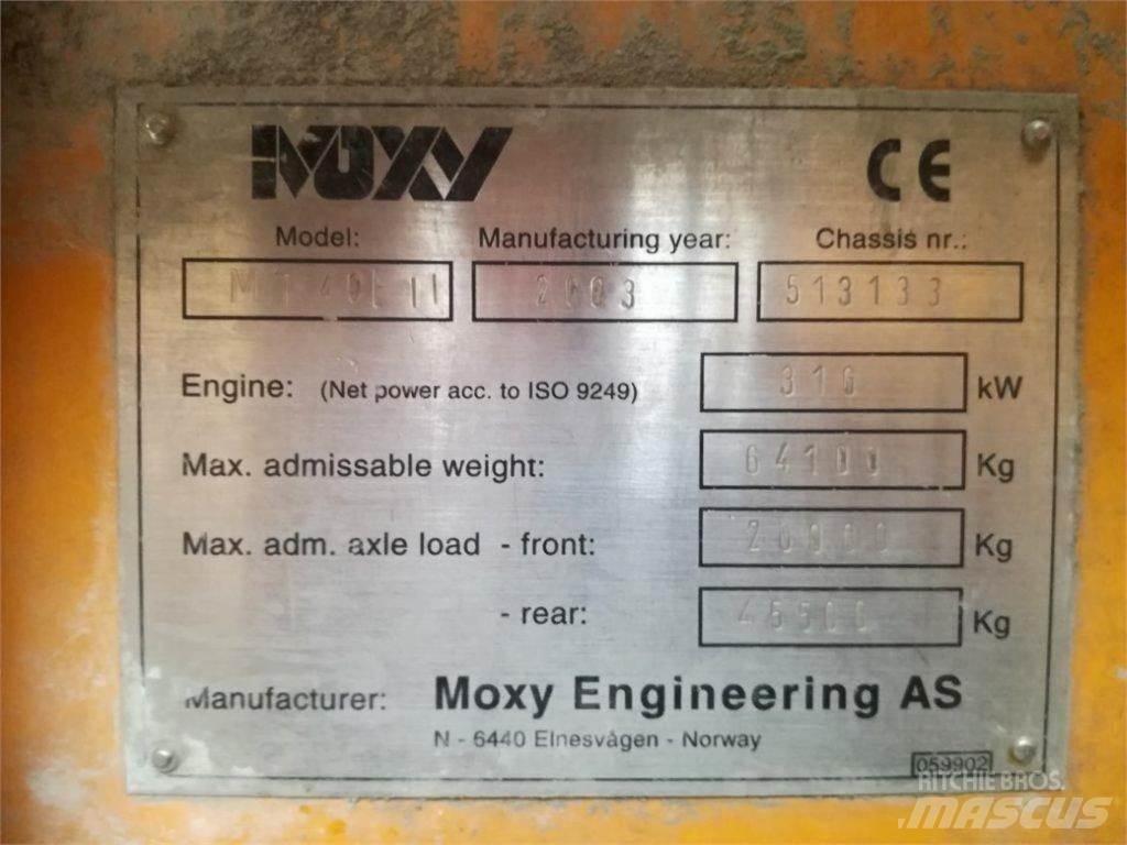 Moxy MT 40B Дъмпери/моторни превозни средства