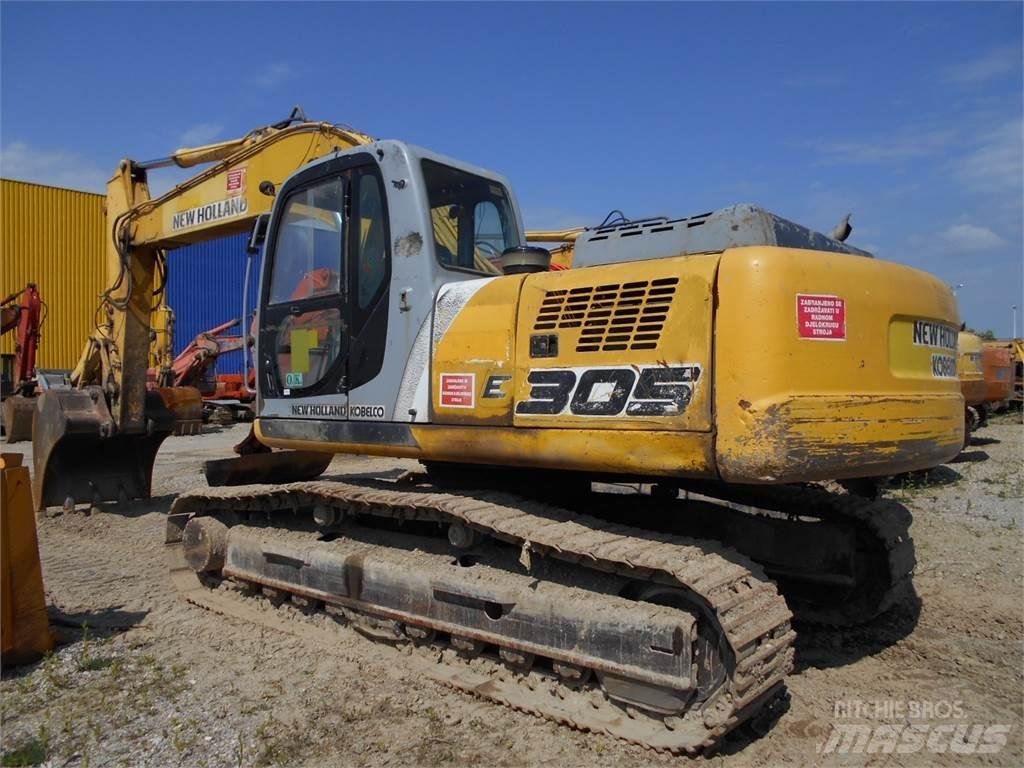New Holland E 305EL Верижен екскаватор